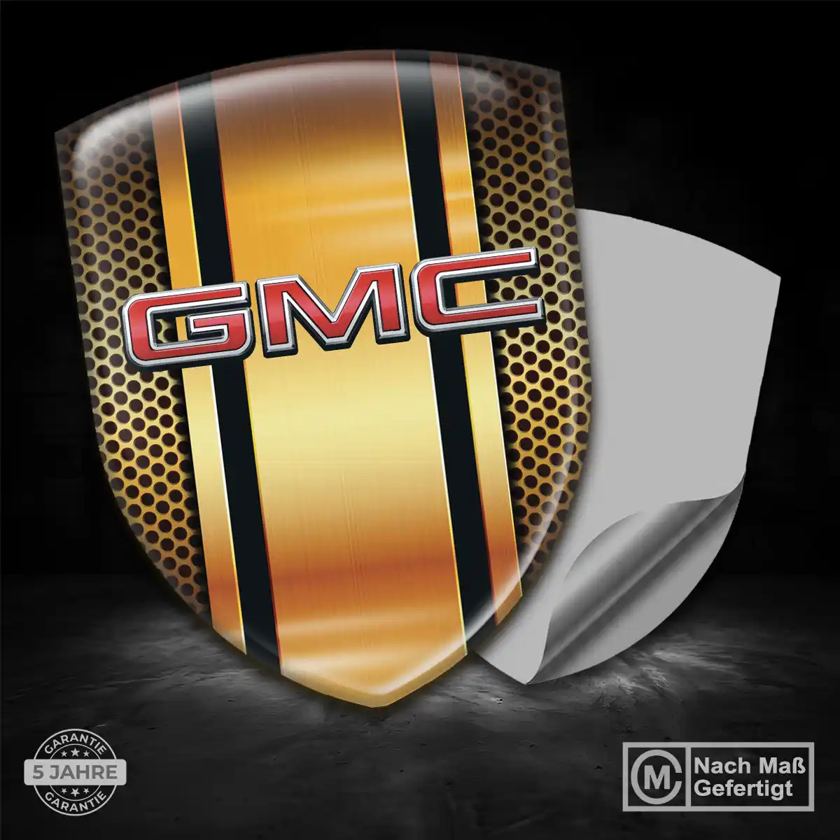 GMC Aufkleber 3D Gel Emblem Luxus-Edition