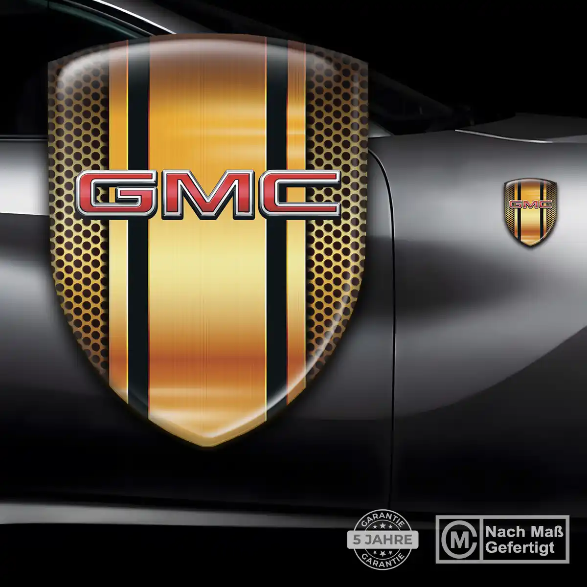 GMC Aufkleber 3D Gel Emblem Luxus-Edition