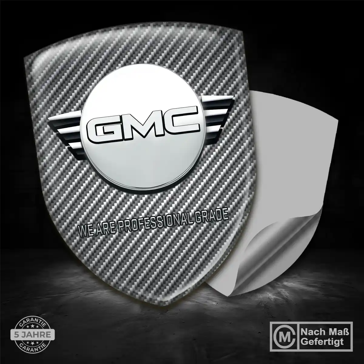 GMC Aufkleber 3D Gel Emblem Premium-Edition