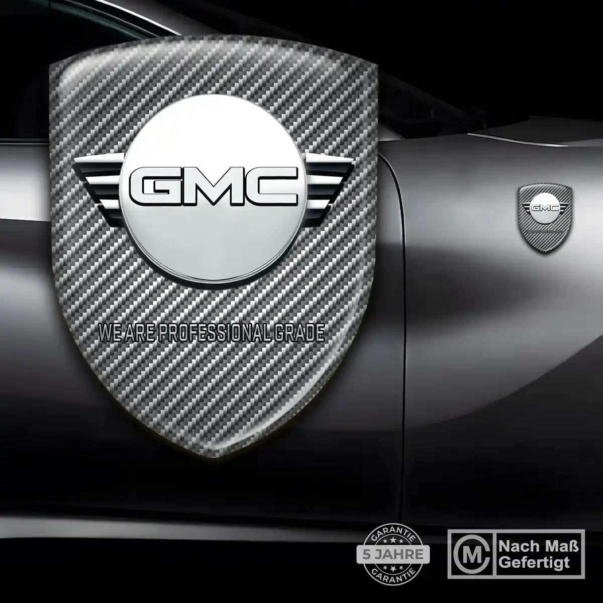 GMC Aufkleber 3D Gel Emblem Premium-Edition