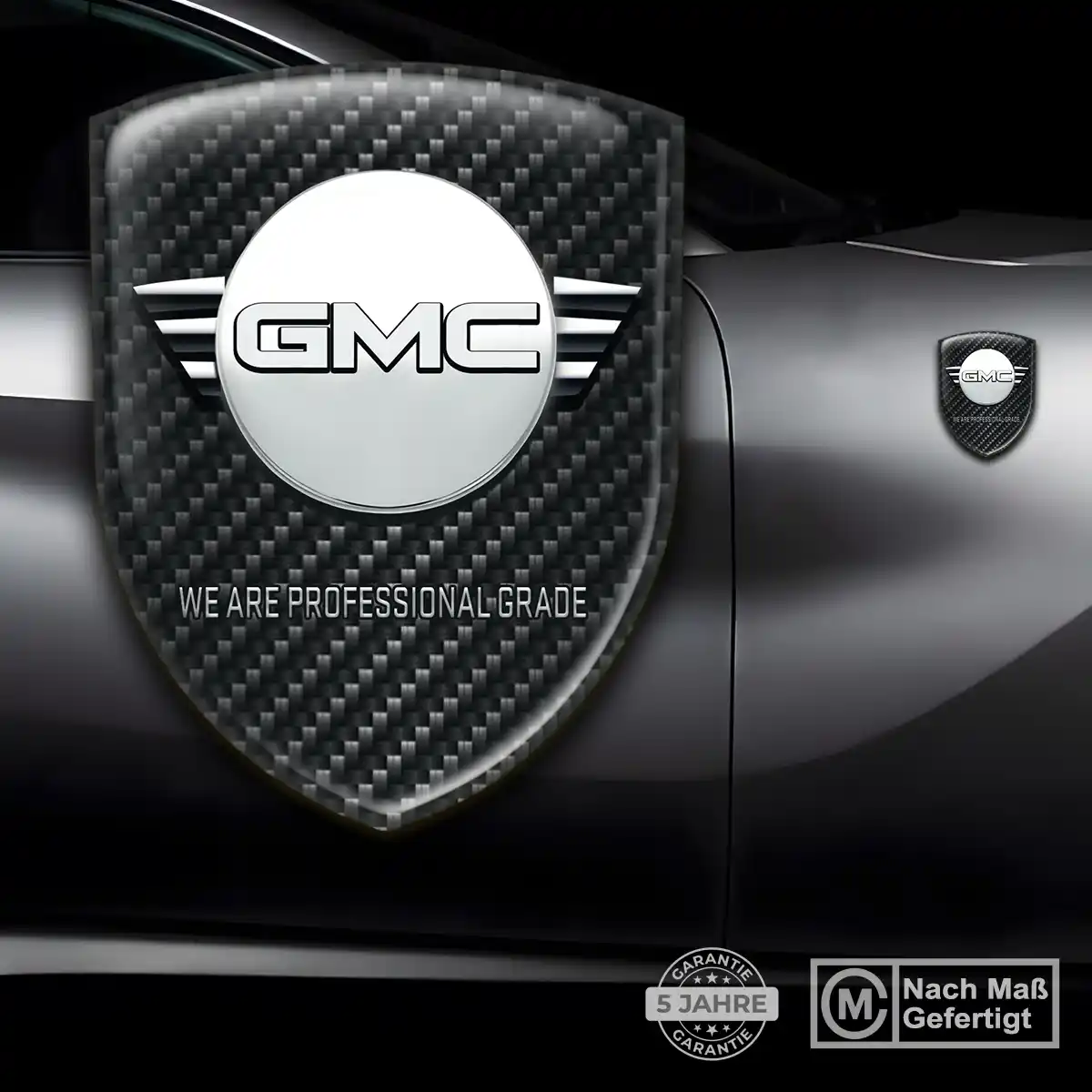 GMC Aufkleber 3D Gel Embleme Auto Elegantes Design