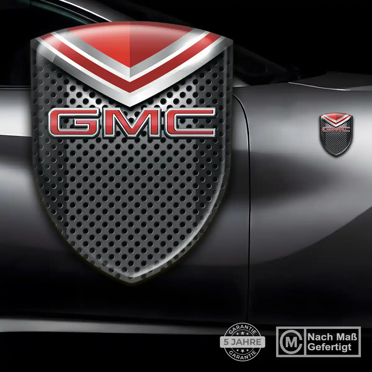 GMC Aufkleber 3D Gel Embleme Auto Markenedition