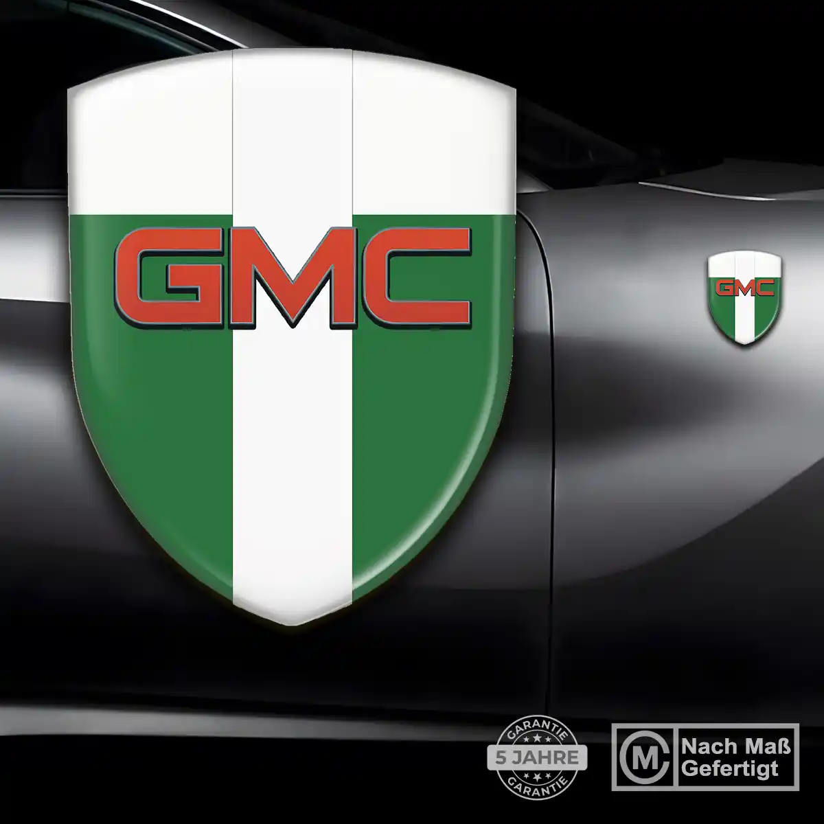 GMC Aufkleber 3D Gel Embleme Auto Premiumqualität