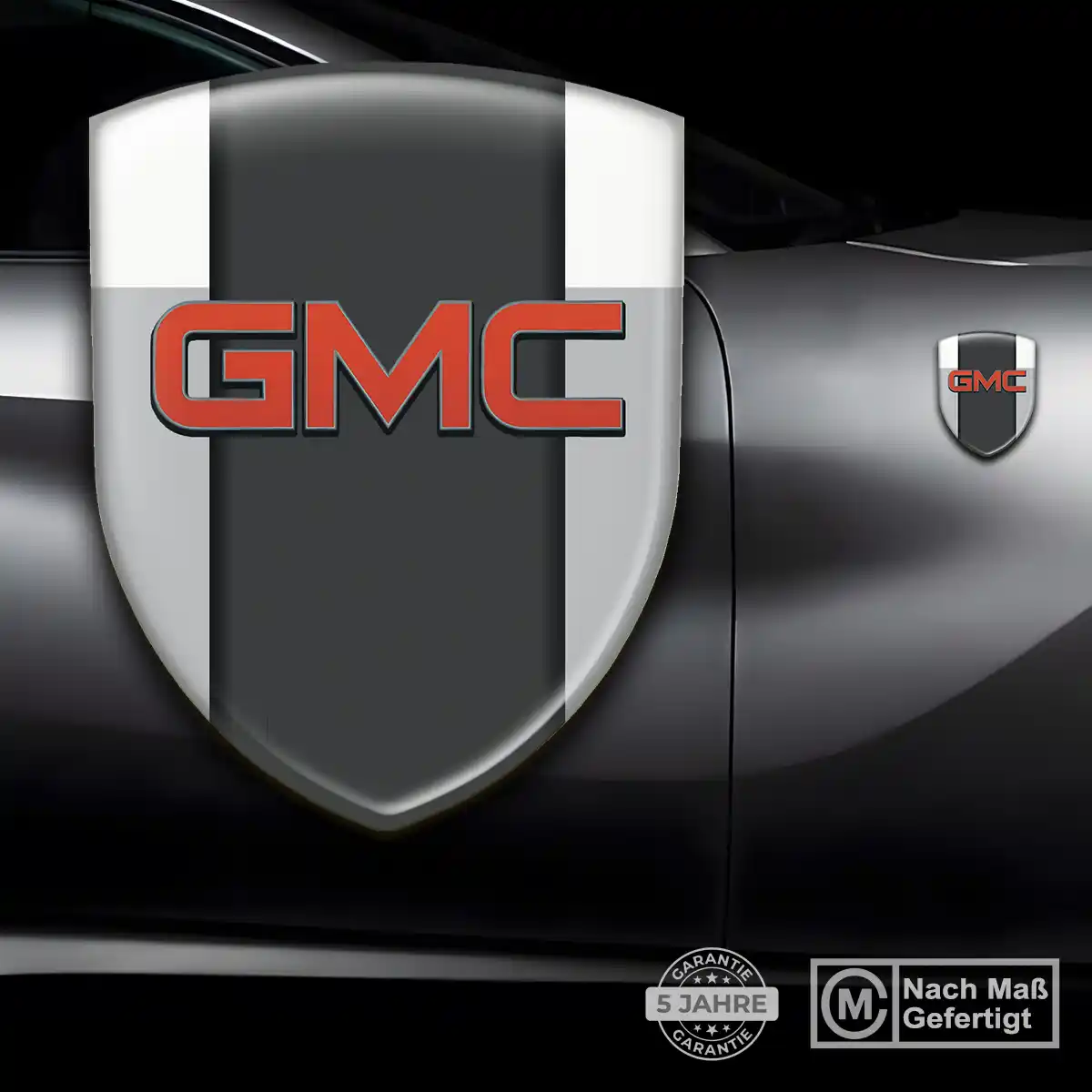 GMC Aufkleber 3D Gel Embleme Exterieurdesign