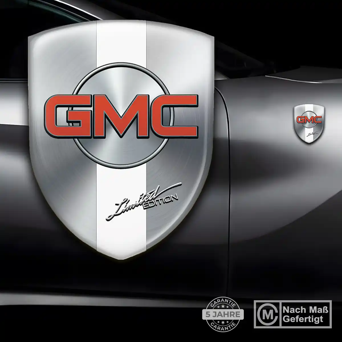 GMC Aufkleber 3D Gel Embleme Luxus-Edition