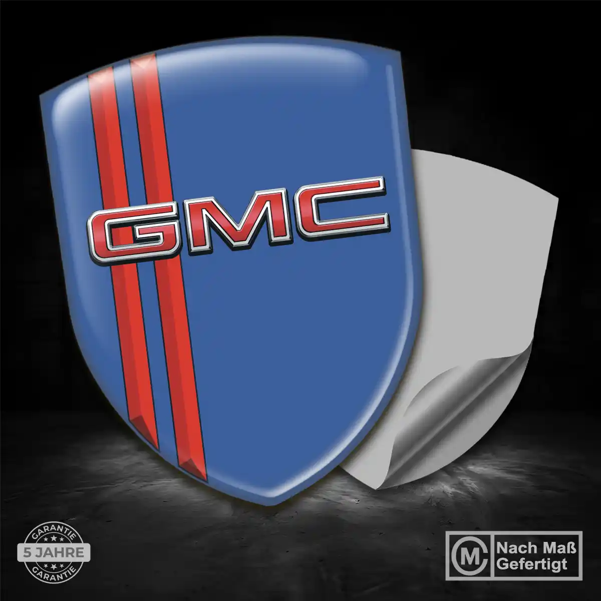 GMC Aufkleber 3D Gel Embleme Tuningfahrzeug