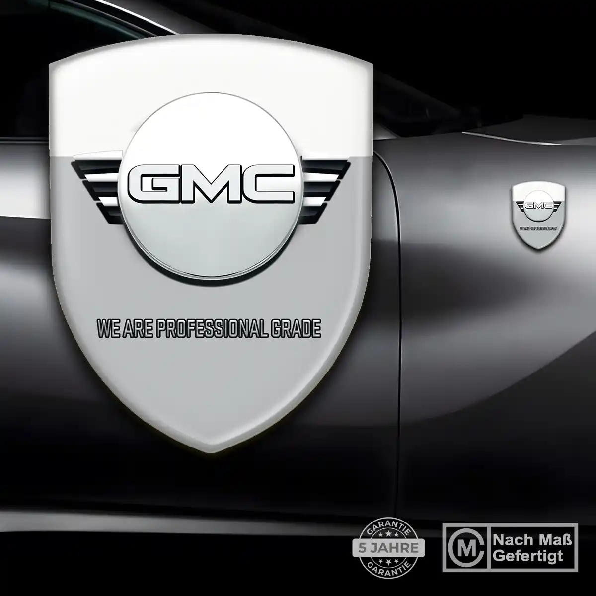 GMC Aufkleber 3D Gel Silikon Auto Elegantes Design