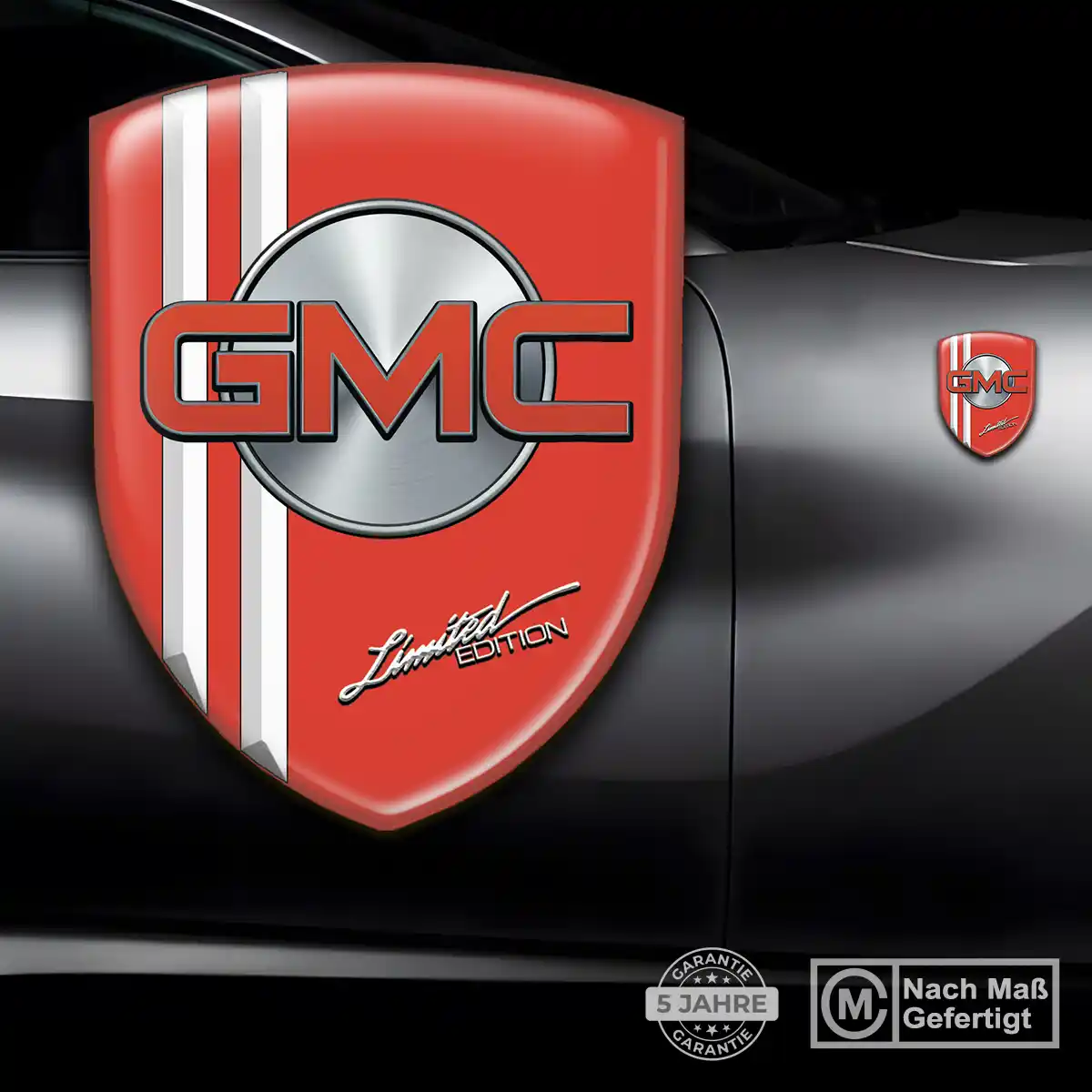 GMC Aufkleber 3D Gel Silikon Auto Interieurdesign