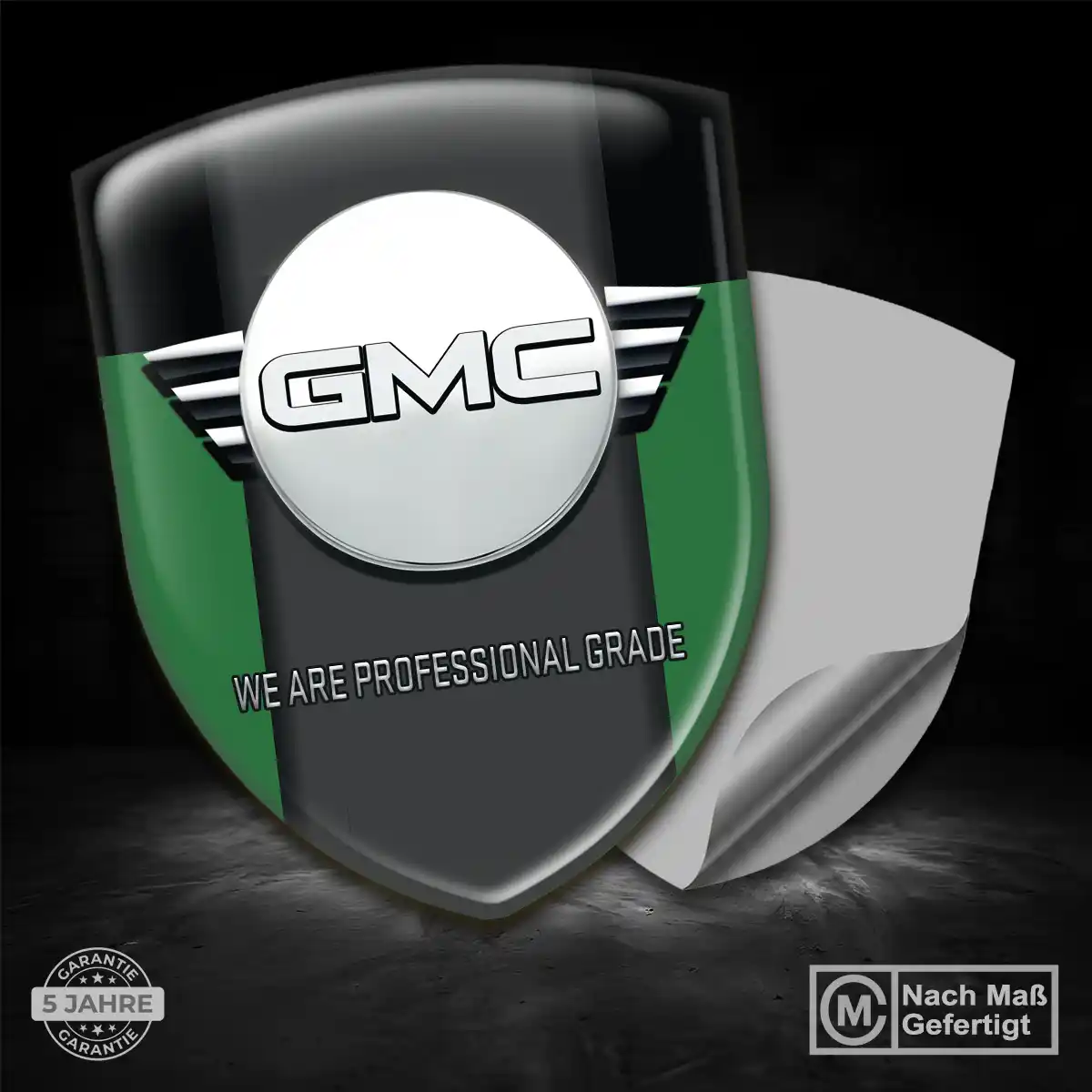 GMC Aufkleber 3D Gel Silikon Auto Markenedition