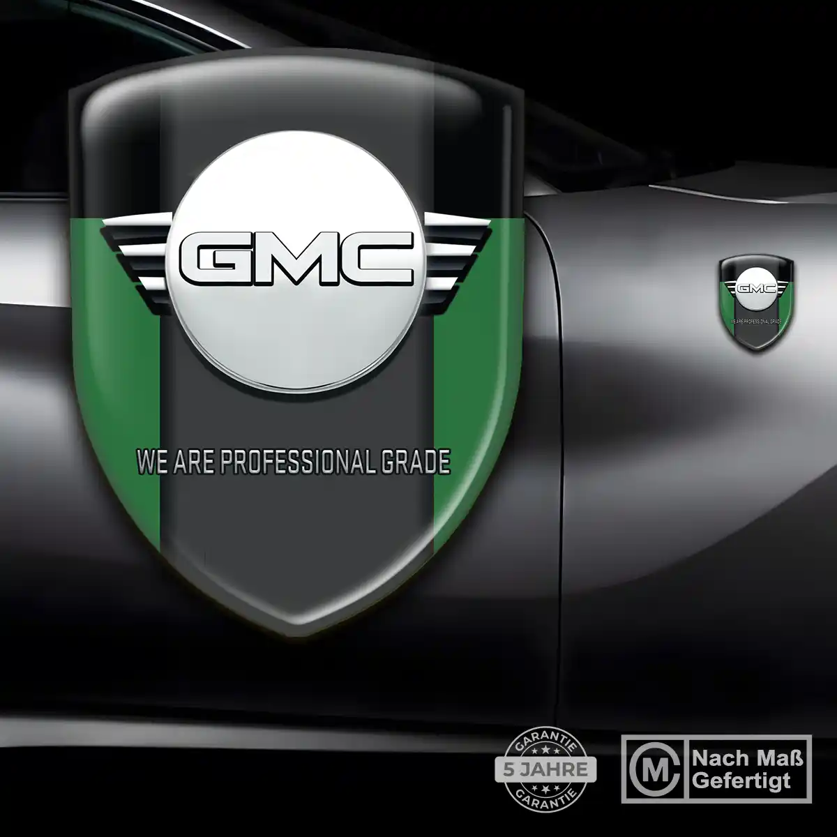 GMC Aufkleber 3D Gel Silikon Auto Markenedition