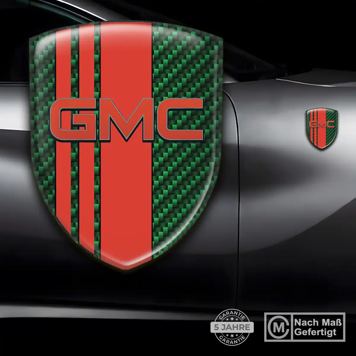 GMC Aufkleber 3D Gel Silikon Auto Premium-Edition