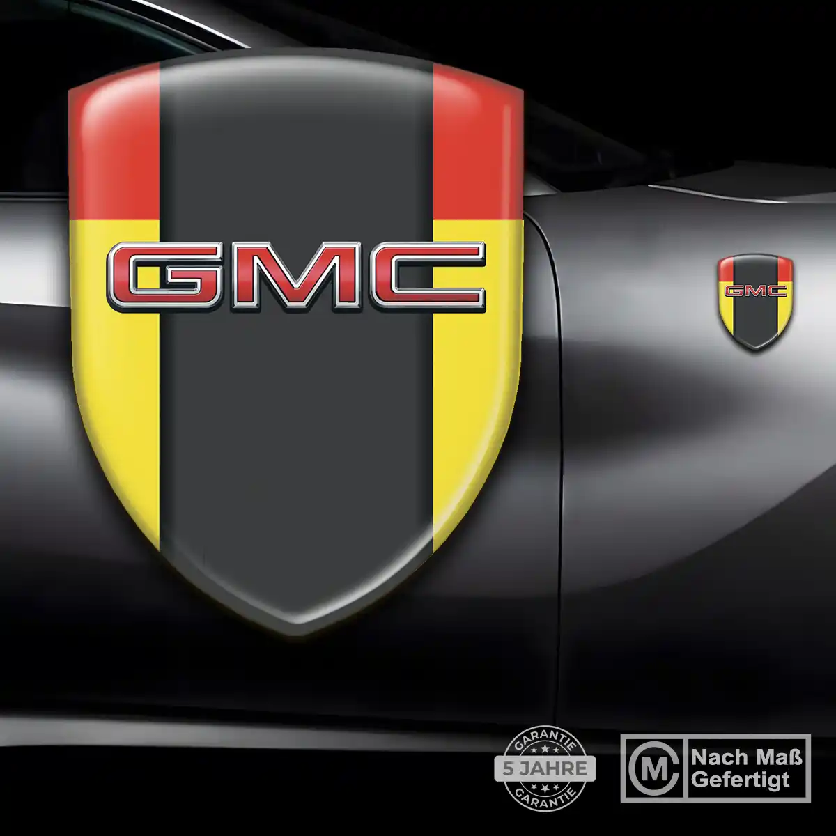 GMC Aufkleber 3D Gel Silikon Auto Premiumqualität