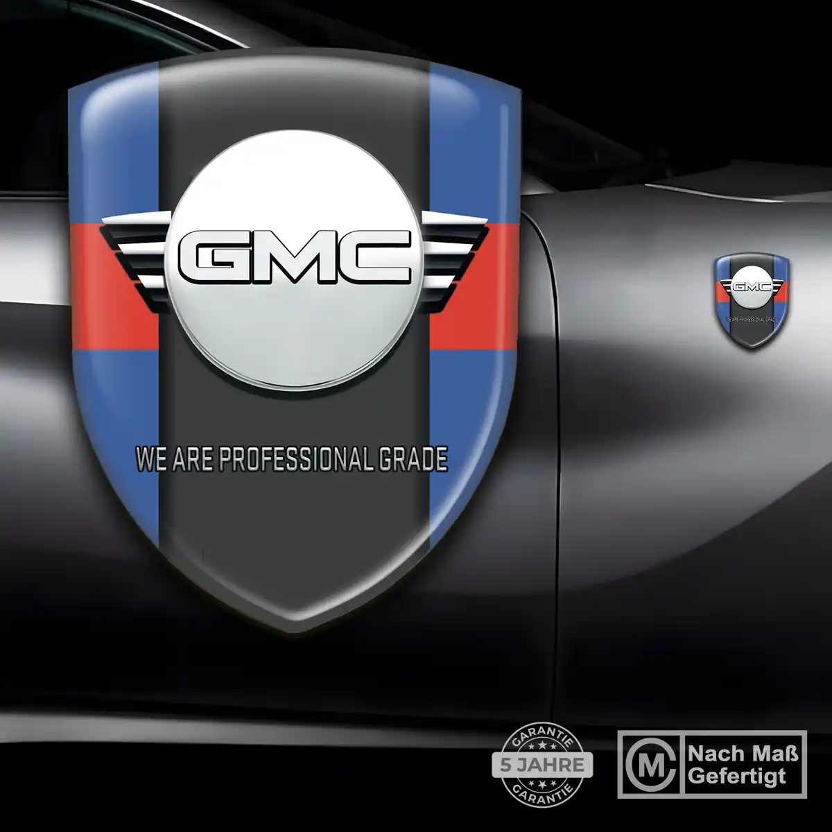 GMC Aufkleber 3D Gel Silikon Luxus-Edition