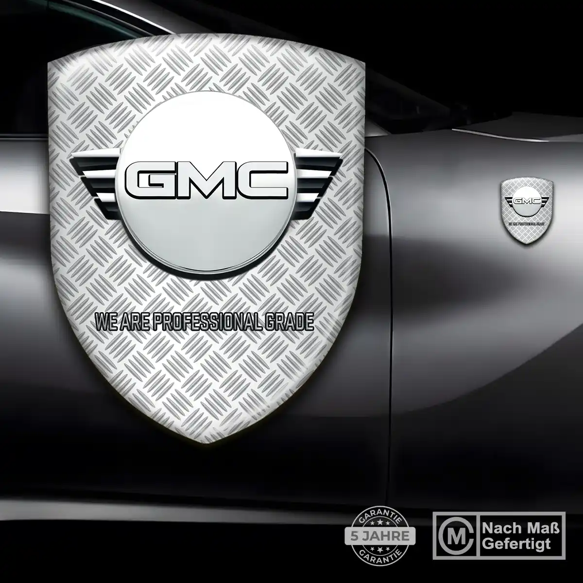 GMC Aufkleber 3D Gel Silikon Tuningfahrzeug