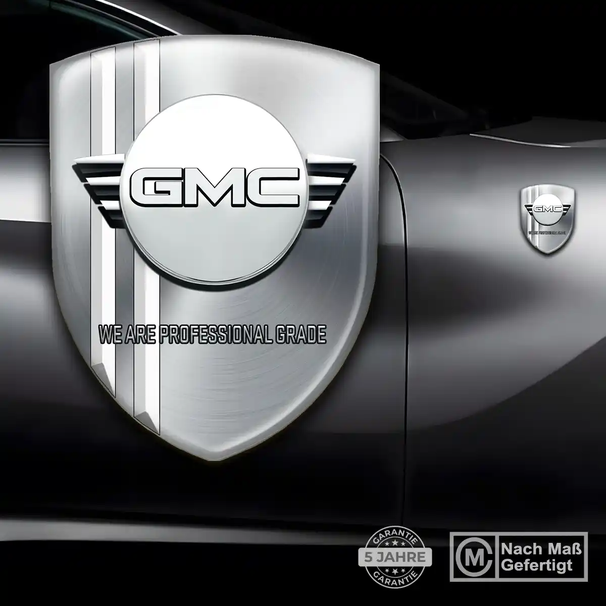 GMC Aufkleber 3D Gel Wappen Auto Exterieurdesign