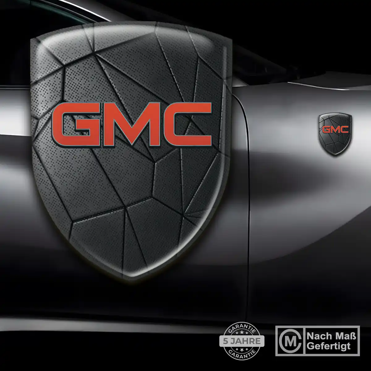 GMC Aufkleber 3D Gel Wappen Auto Premium-Edition