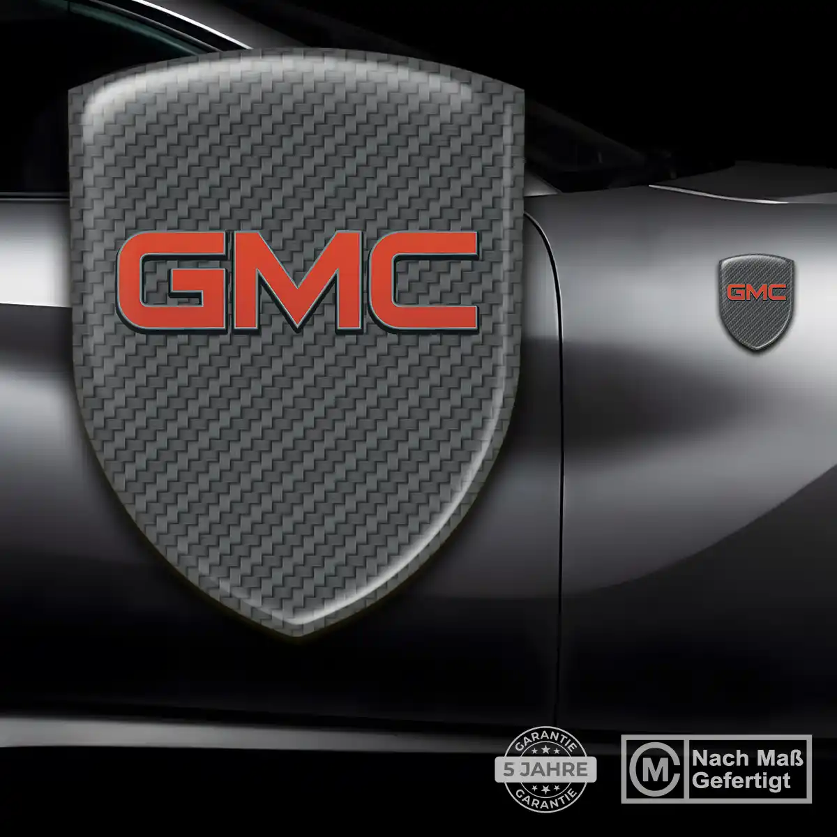 GMC Aufkleber 3D Gel Wappen Auto Tuningfahrzeug