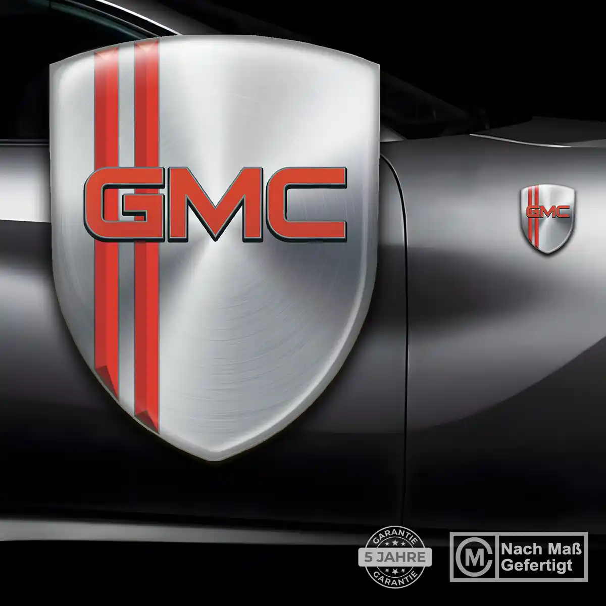 GMC Aufkleber Auto Hochwertiges Harz