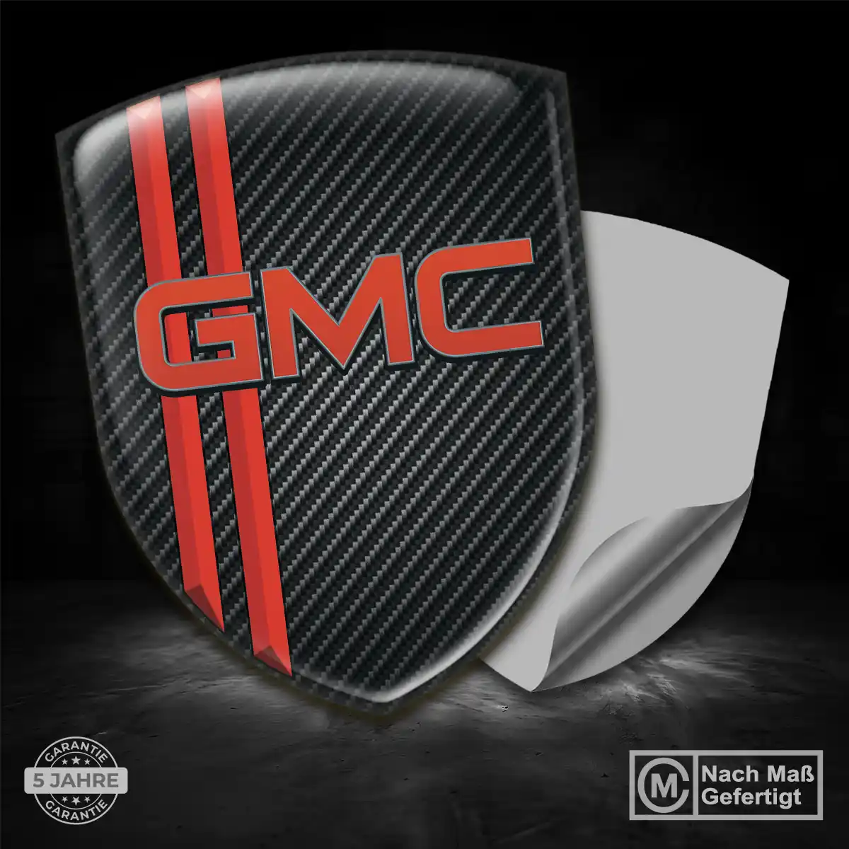 GMC Aufkleber Edles Design