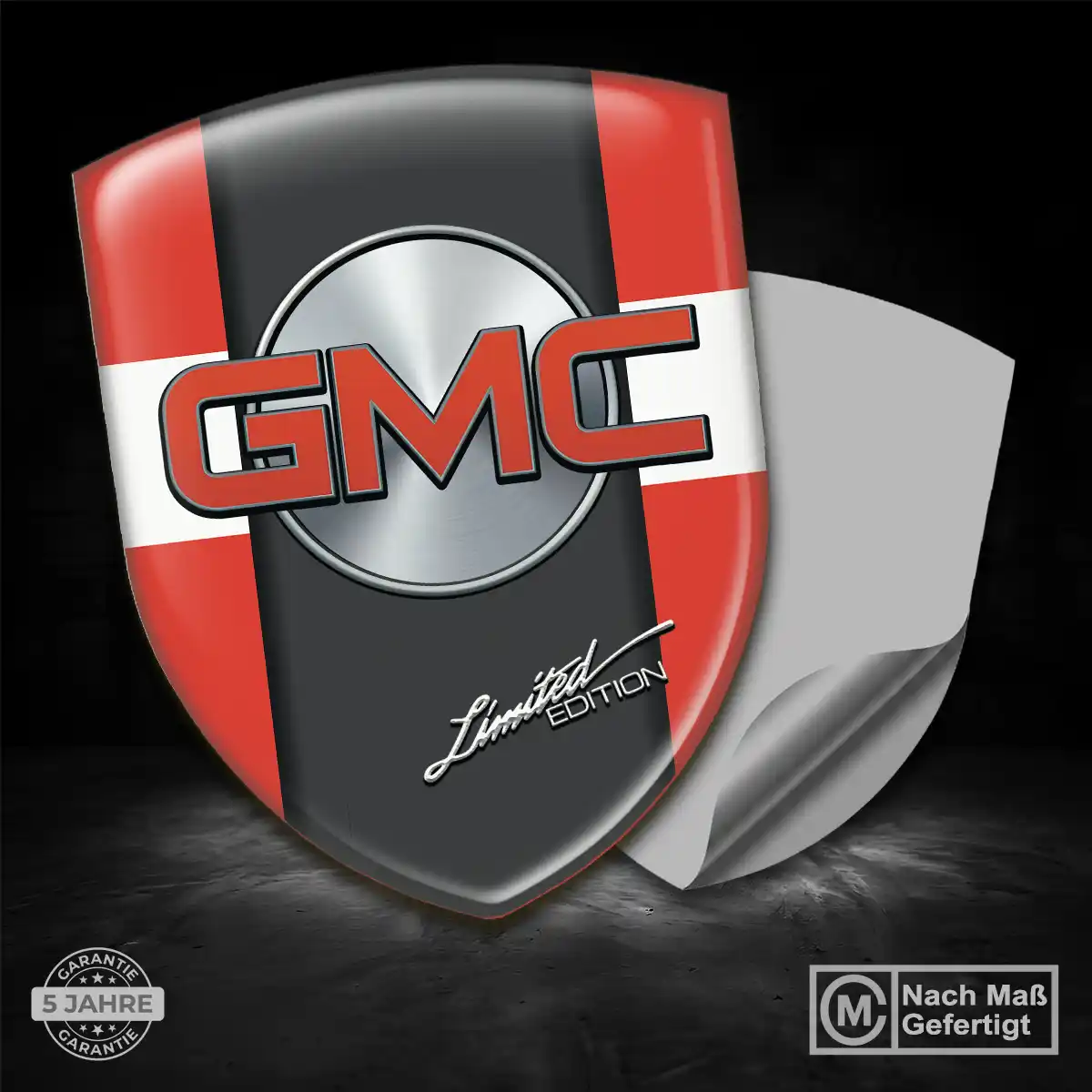 GMC Aufkleber Elegantes Design