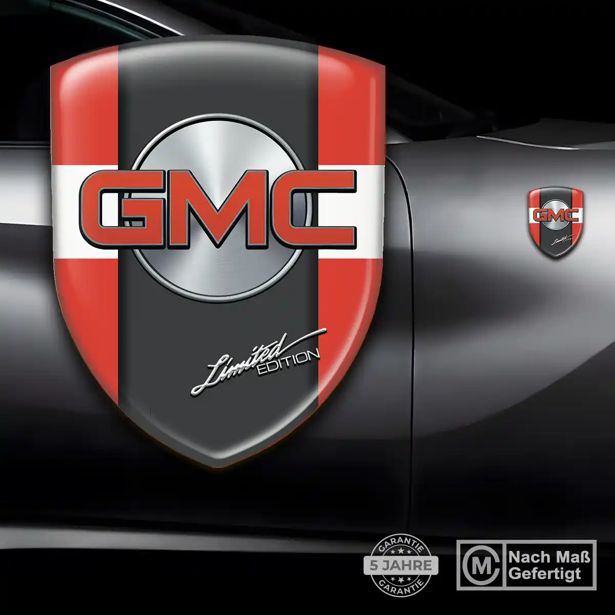 GMC Aufkleber Elegantes Design