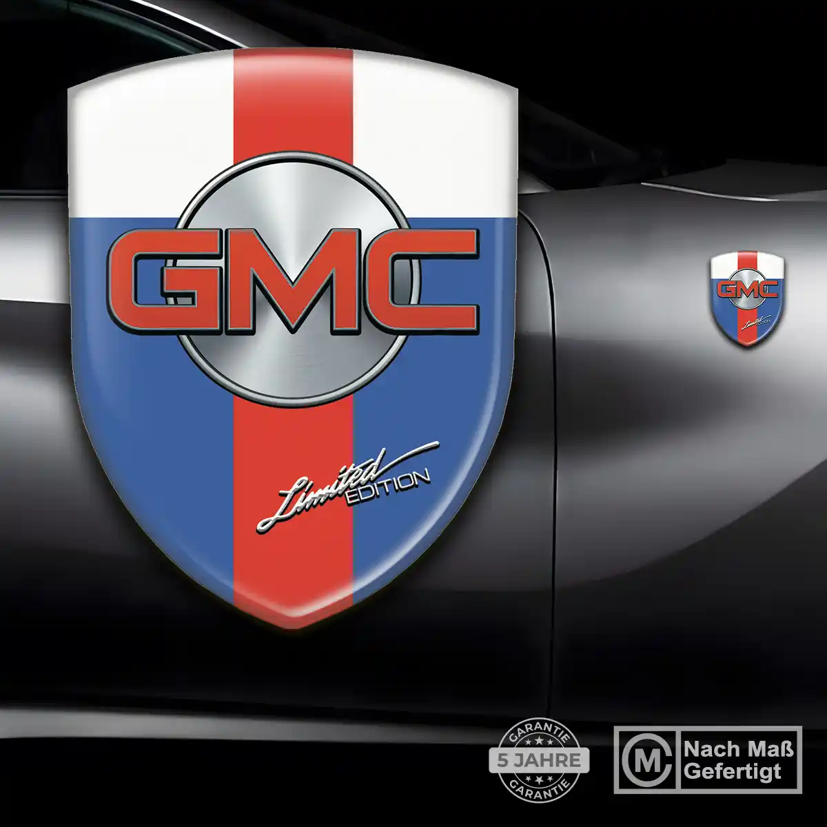 GMC Aufkleber Emblem Auto Markenedition