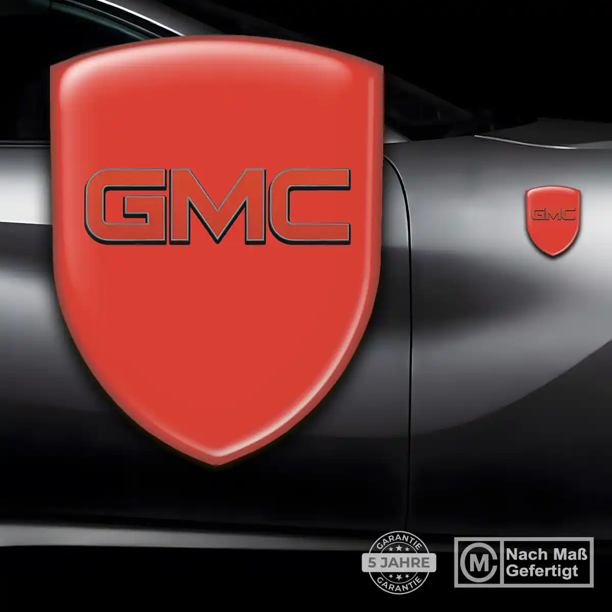 GMC Aufkleber Emblem Auto Premiumqualität