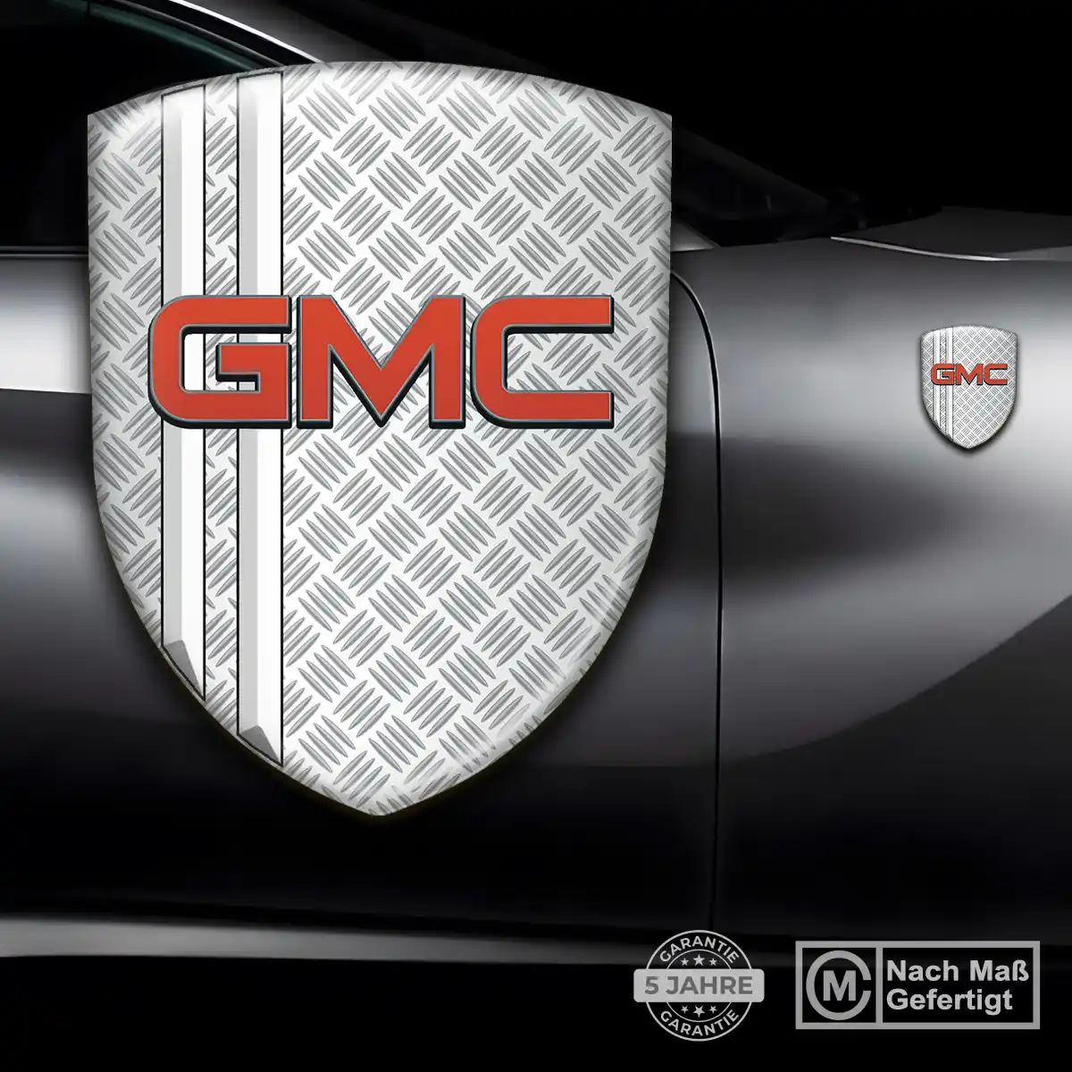 GMC Aufkleber Emblem Elegantes Design
