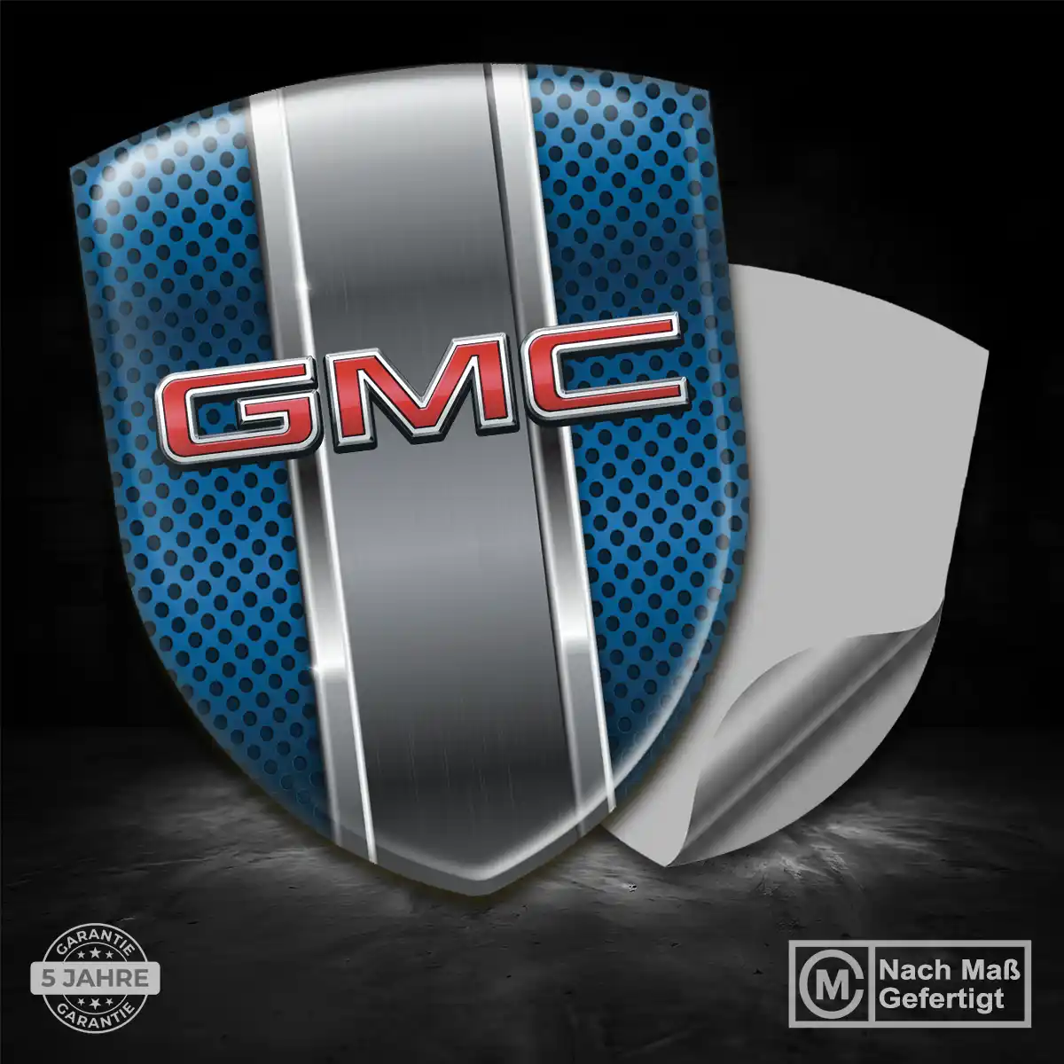 GMC Aufkleber Emblem Markenedition