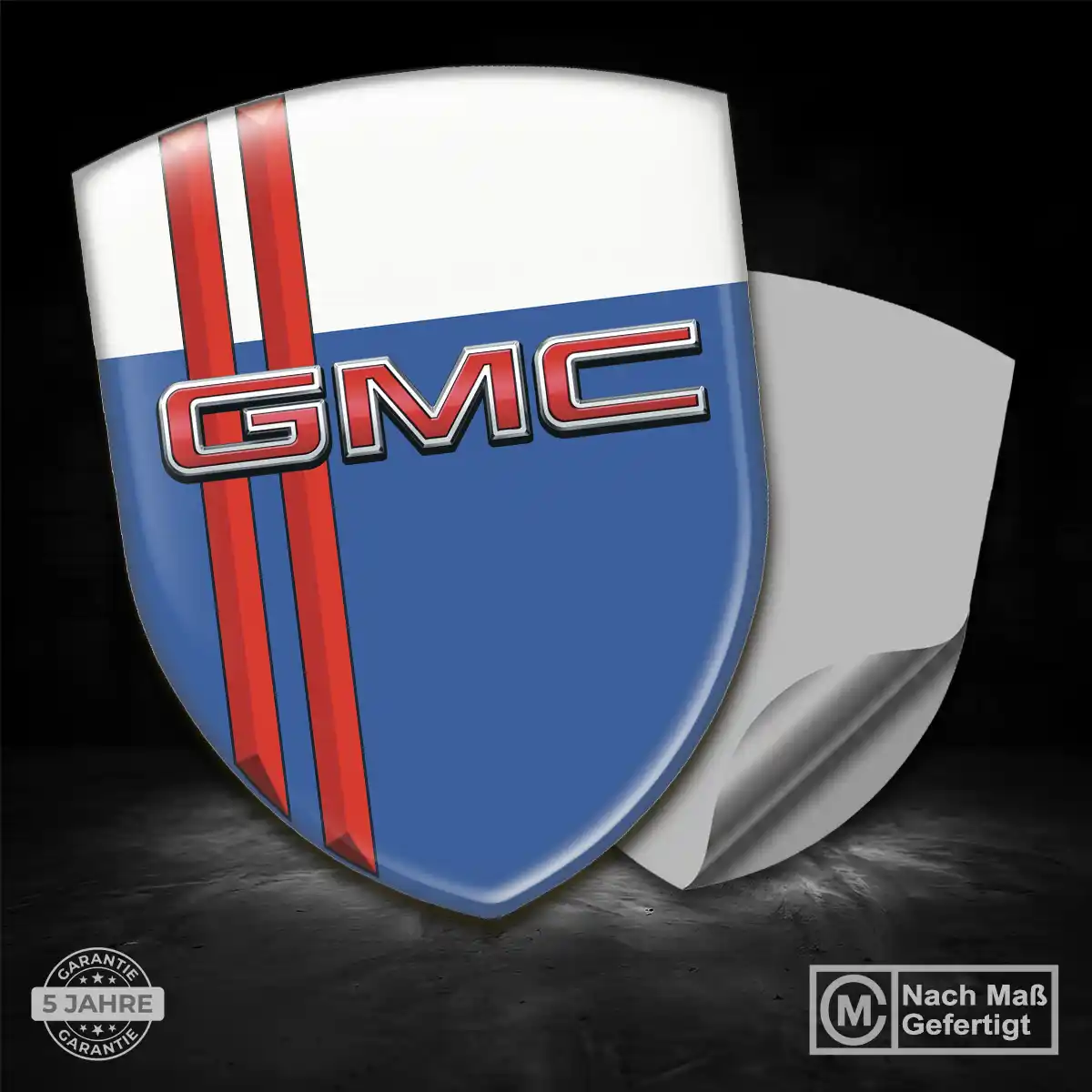 GMC Aufkleber Emblem Premium-Edition
