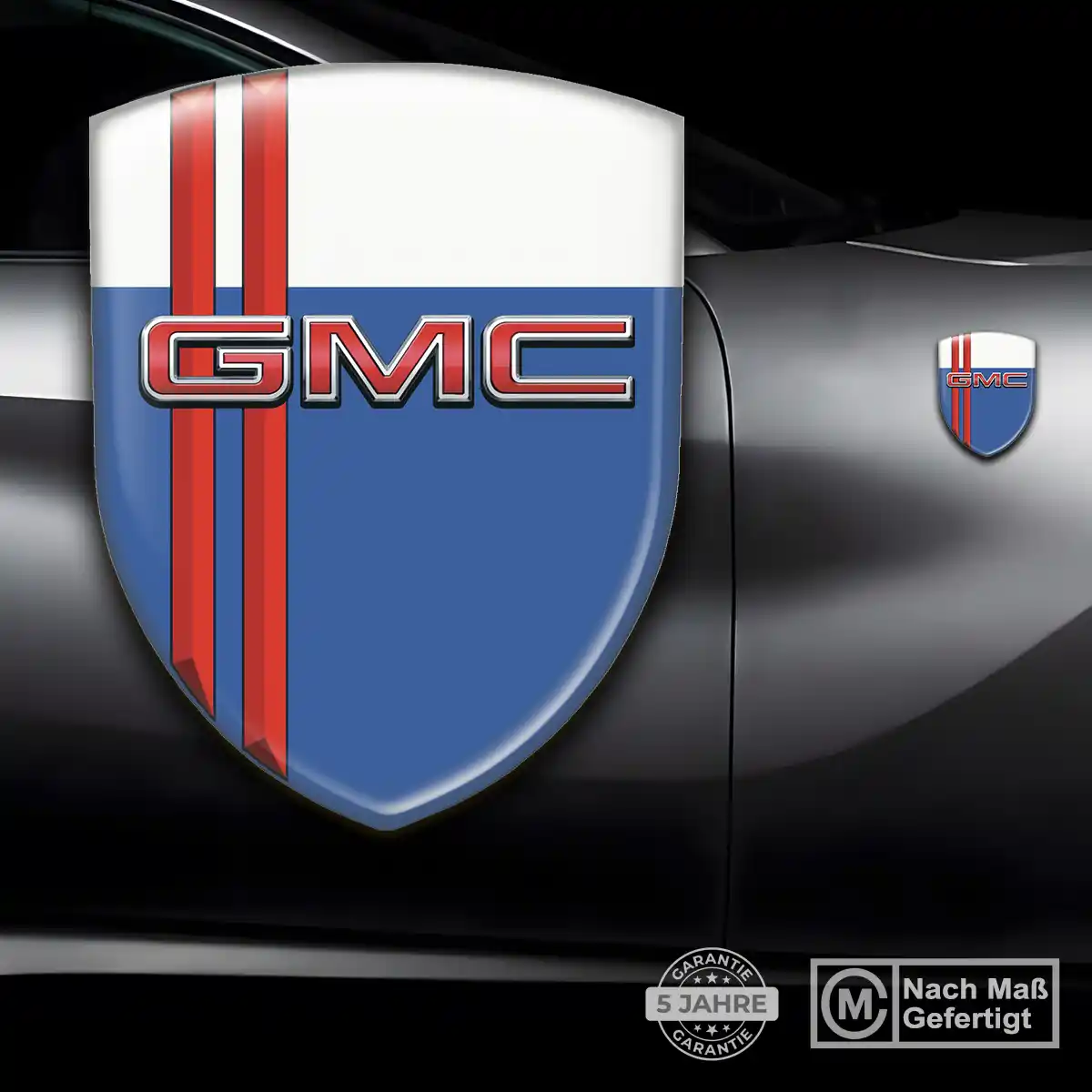GMC Aufkleber Emblem Premium-Edition