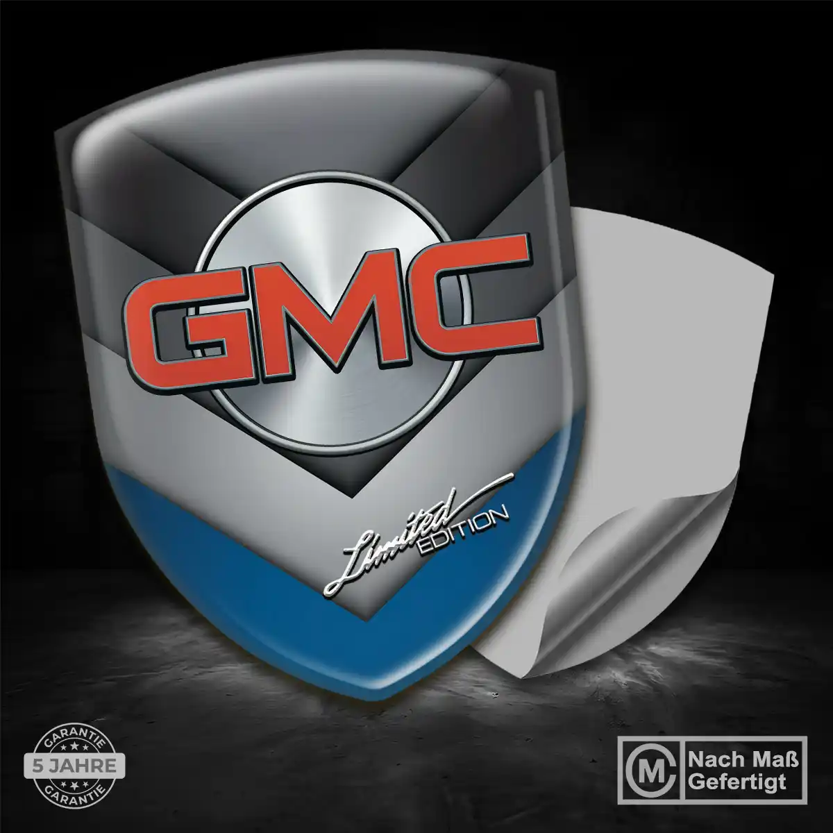 GMC Aufkleber Emblem Stilvolles Design