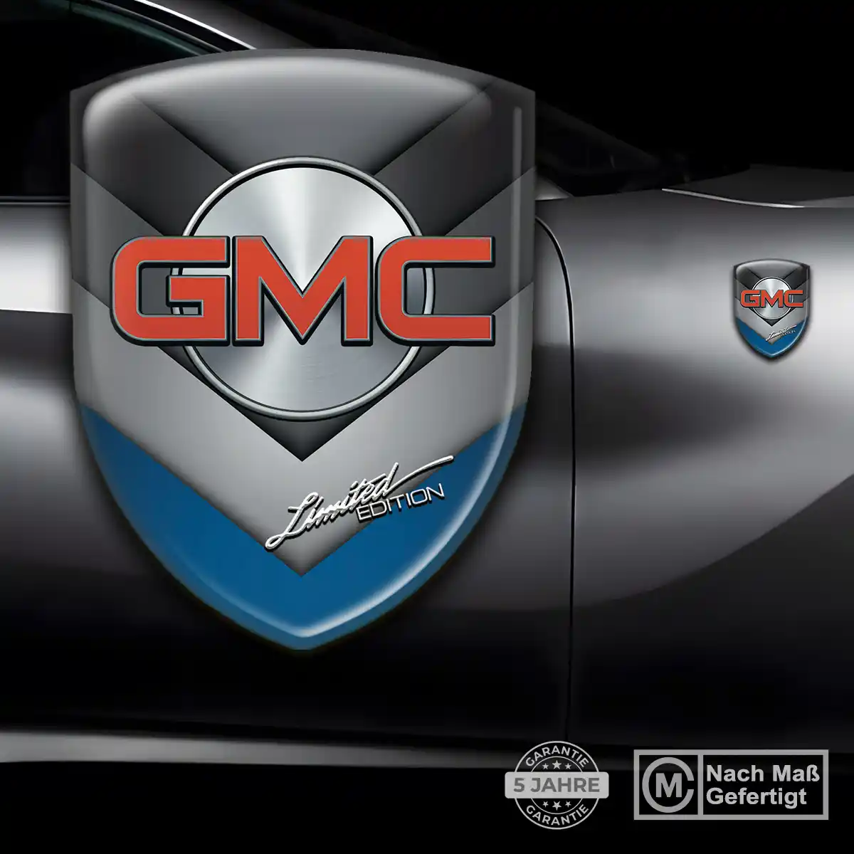 GMC Aufkleber Emblem Stilvolles Design
