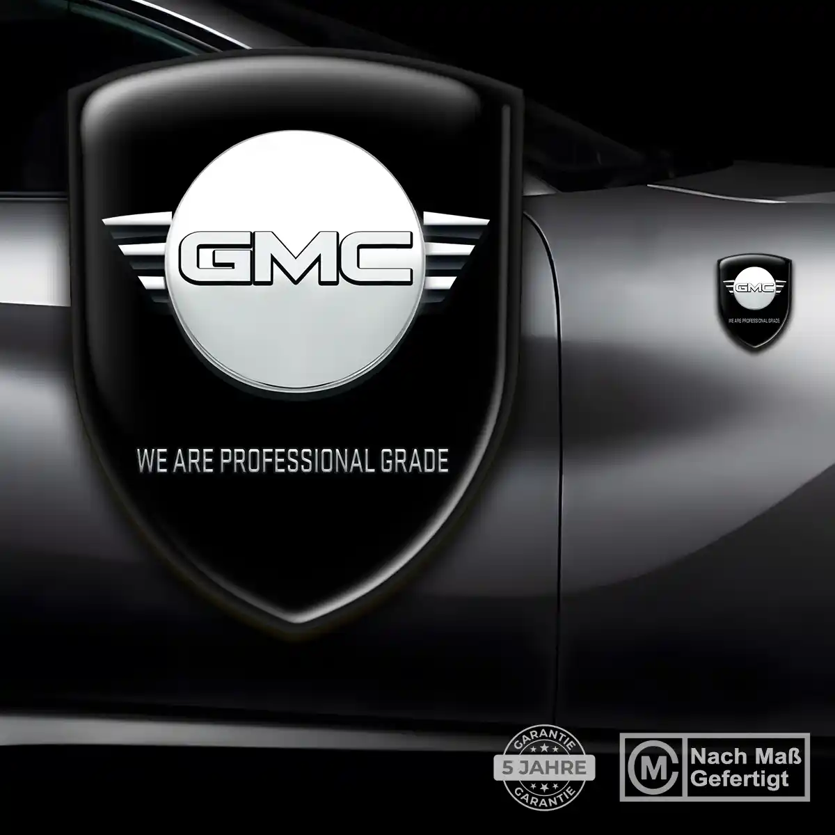 GMC Aufkleber Emblem Wappen Auto Elegantes Design