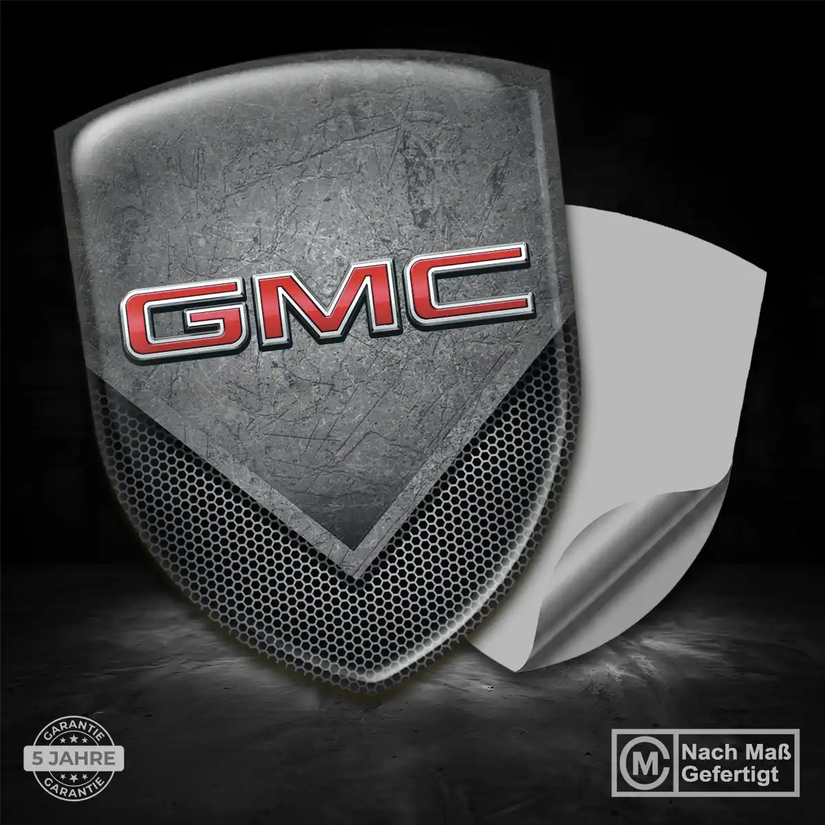 GMC Aufkleber Emblem Wappen Auto Exterieurdesign