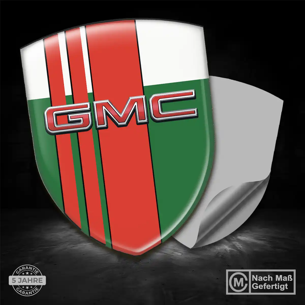 GMC Aufkleber Emblem Wappen Auto Limitierte Auflage
