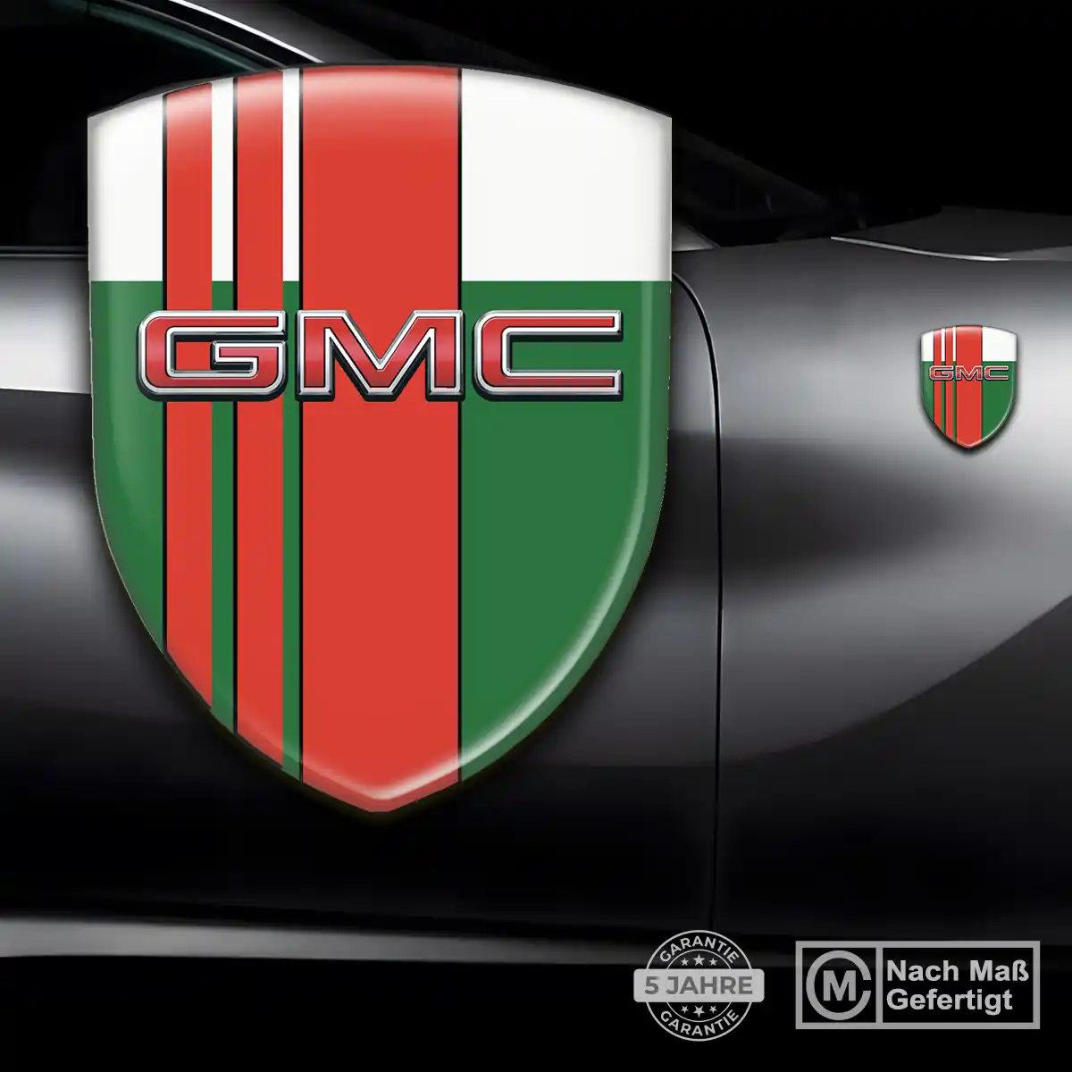 GMC Aufkleber Emblem Wappen Auto Limitierte Auflage
