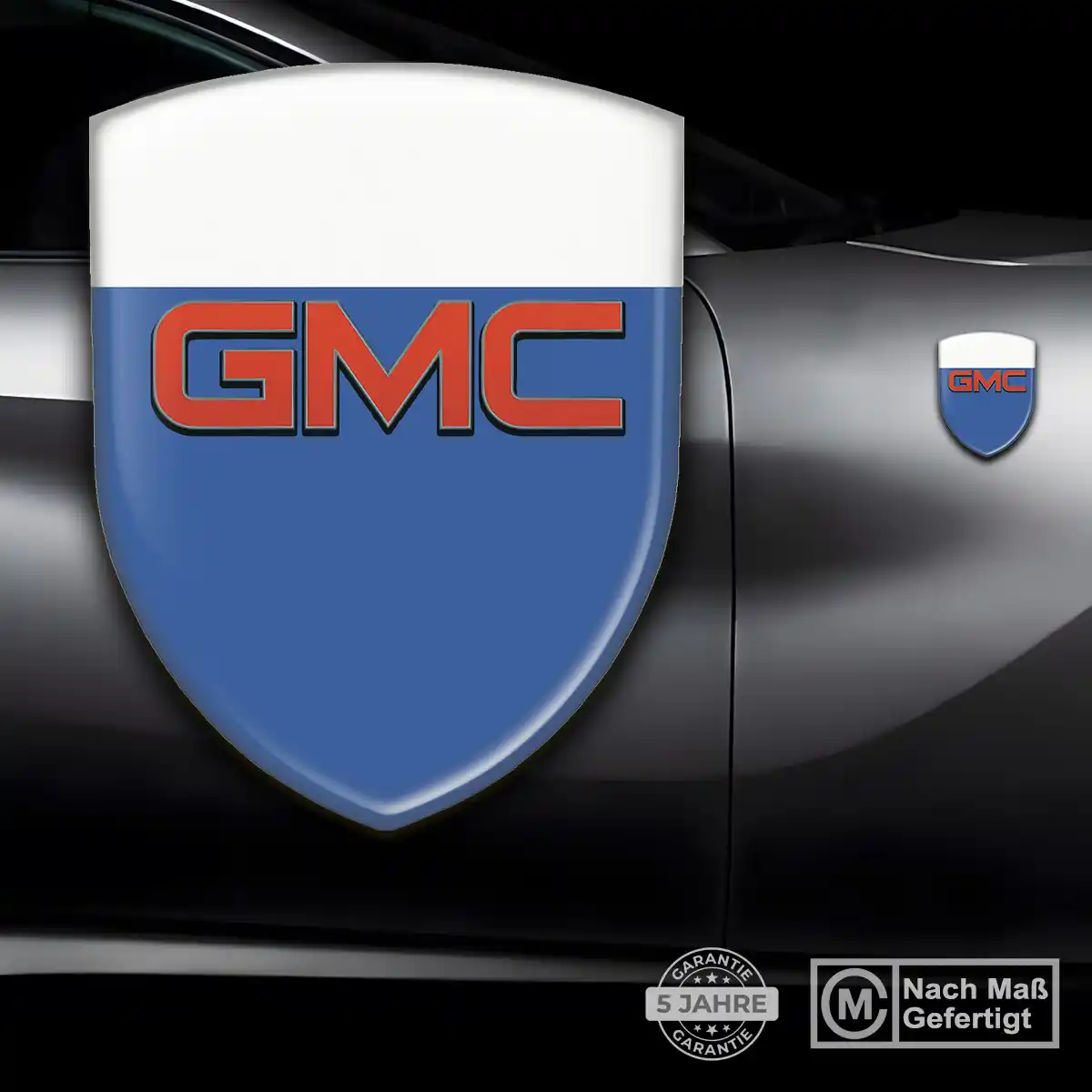 GMC Aufkleber Emblem Wappen Auto Luxus-Edition