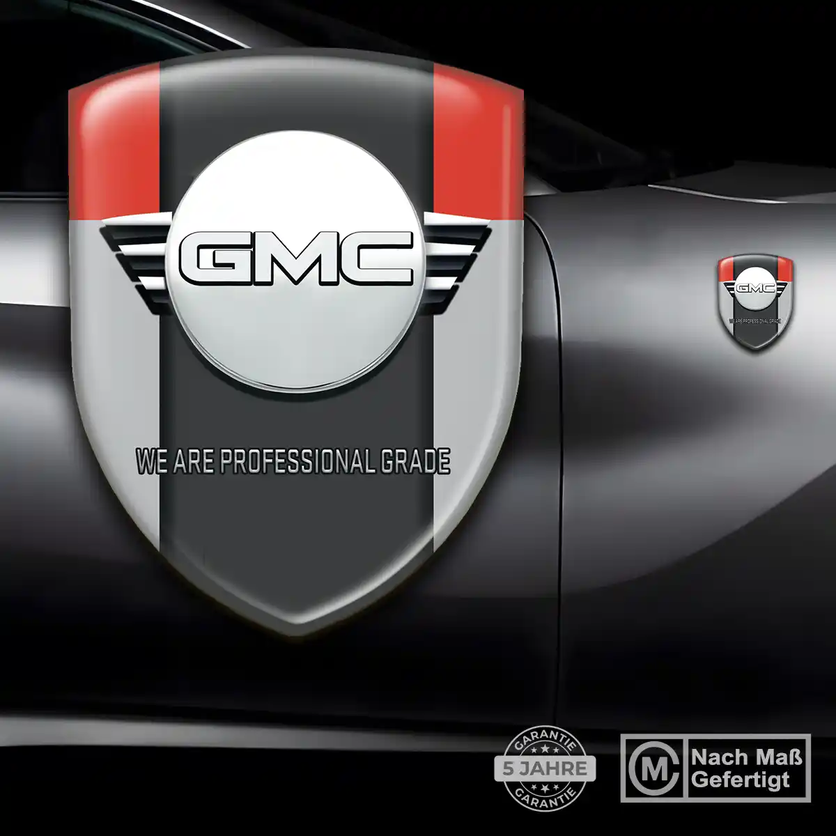GMC Aufkleber Emblem Wappen Auto Stilvolles Design