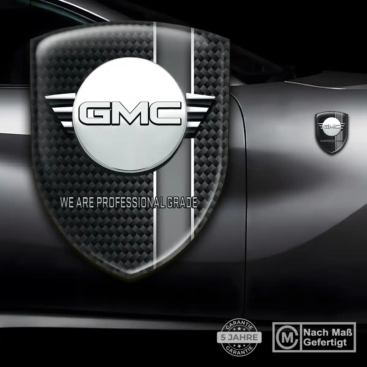 GMC Aufkleber Emblem Wappen Hohe Qualität