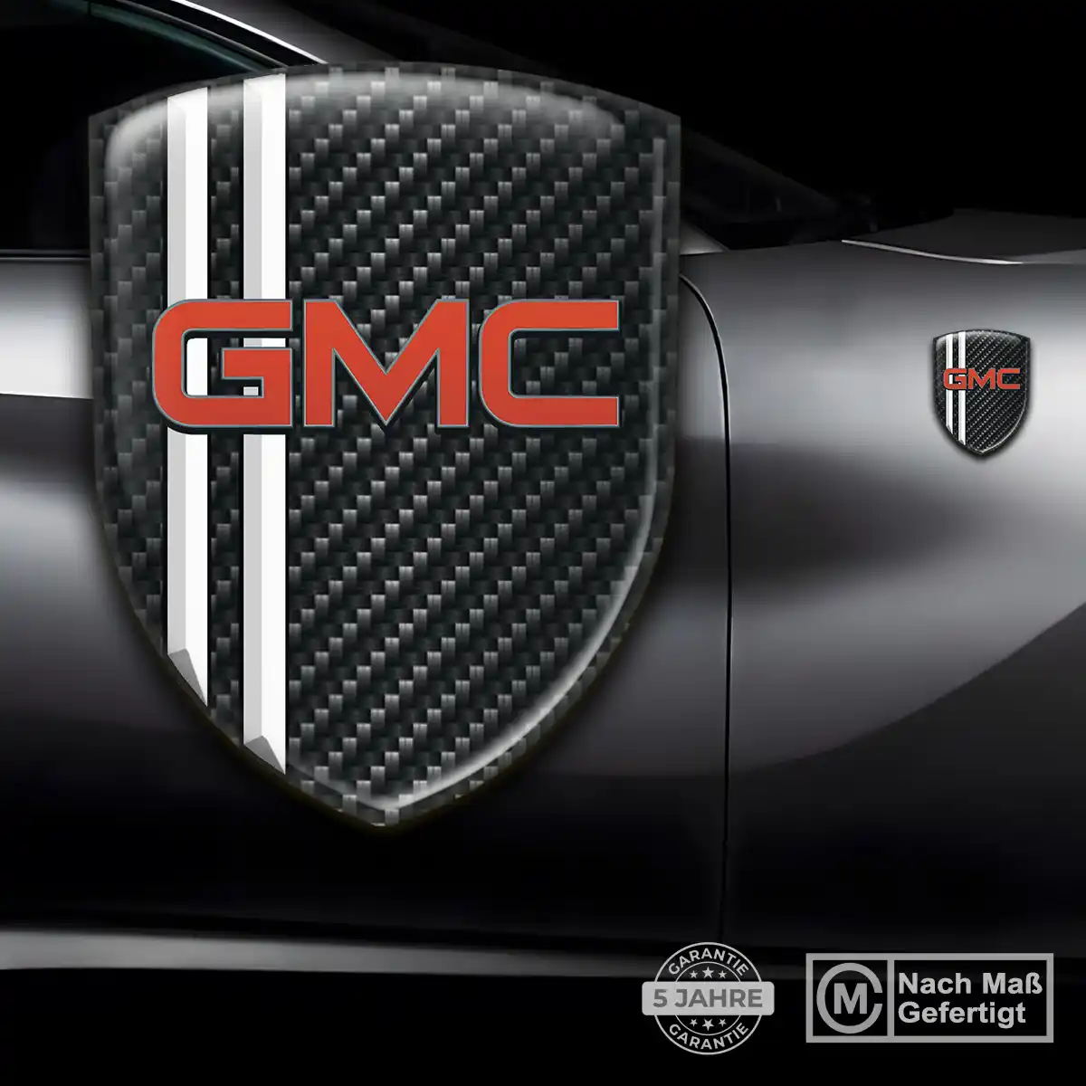 GMC Aufkleber Emblem Wappen Markenedition