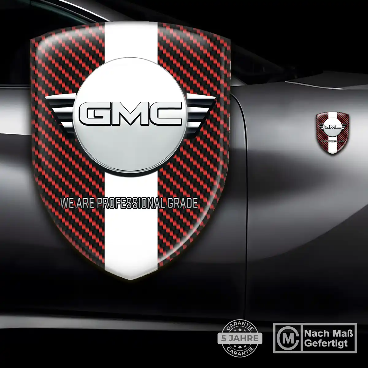 GMC Aufkleber Emblem Wappen Stilvolles Design