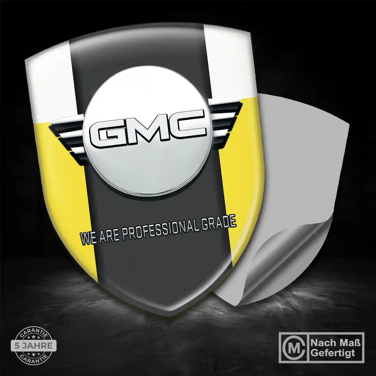 GMC Aufkleber Emblem Wappen Tuningfahrzeug