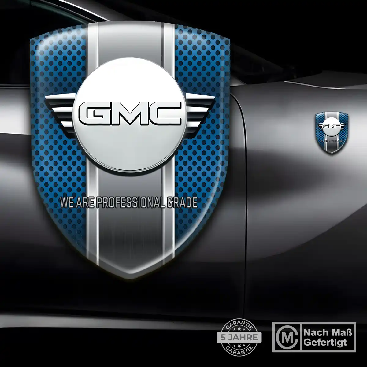 GMC Aufkleber Embleme Silikon Auto Exterieurdesign