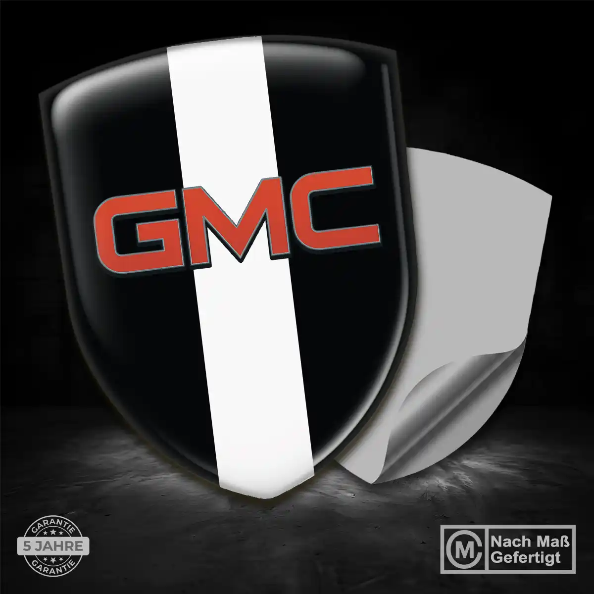 GMC Aufkleber Embleme Silikon Auto Hochwertiges Harz