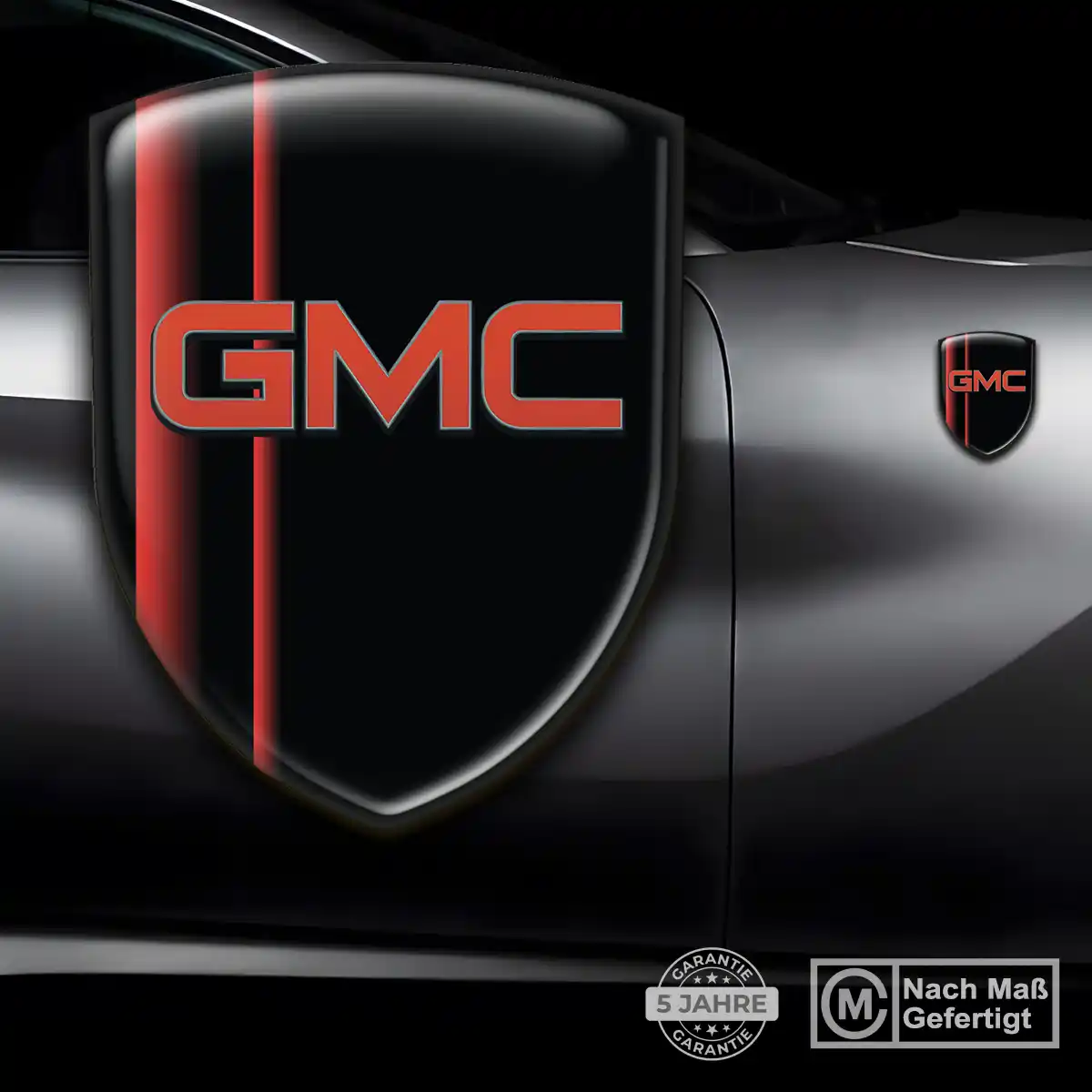 GMC Aufkleber Embleme Silikon Auto Hohe Qualität