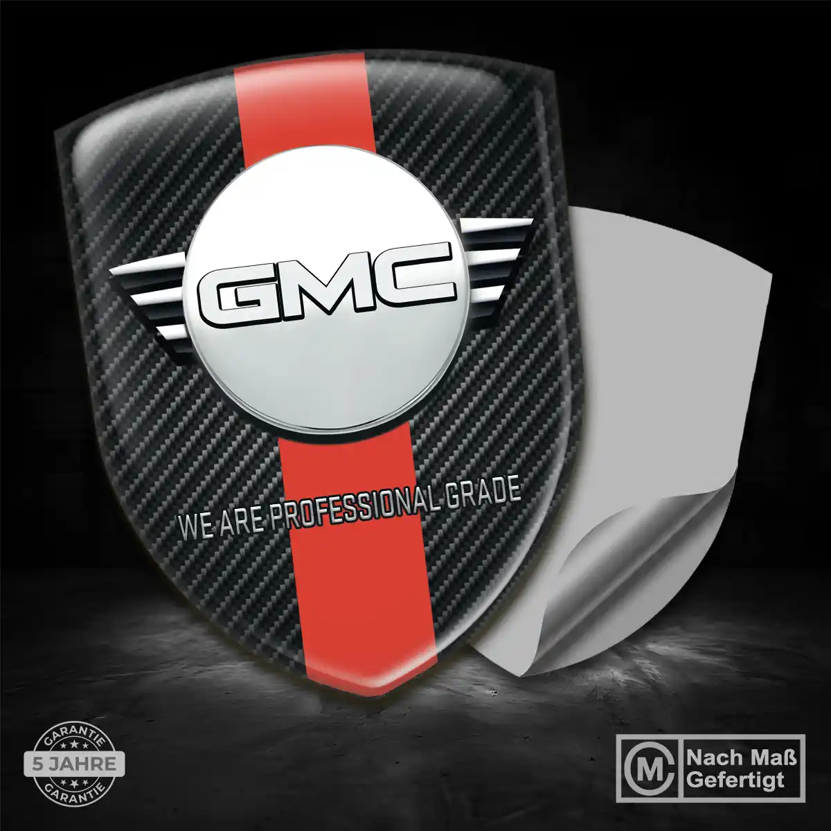 GMC Aufkleber Embleme Silikon Auto Interieurdesign