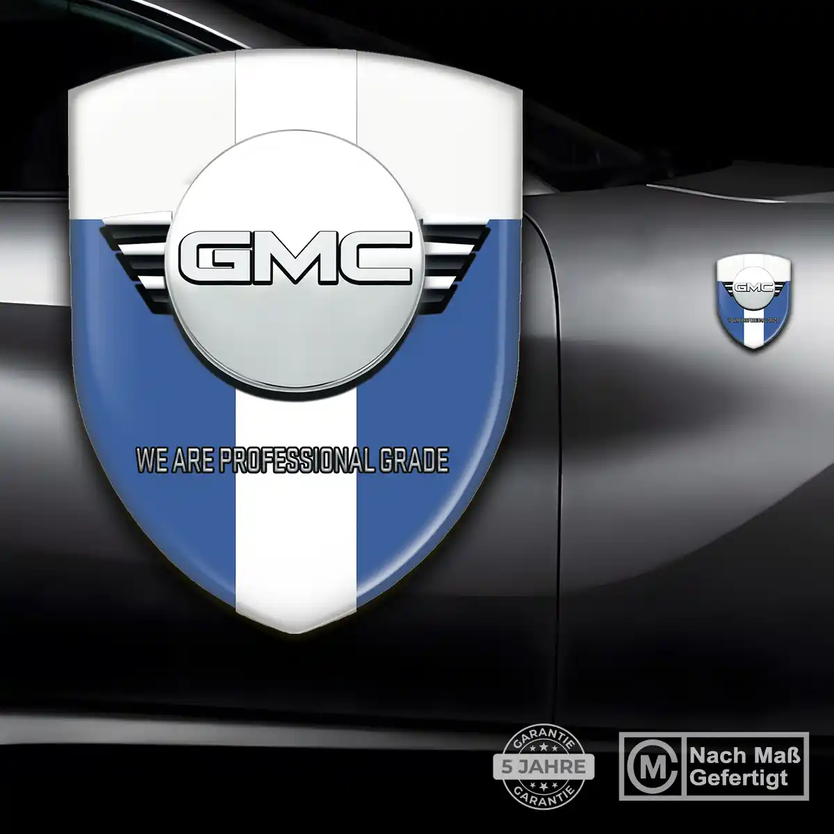 GMC Aufkleber Embleme Silikon Auto Limitierte Auflage