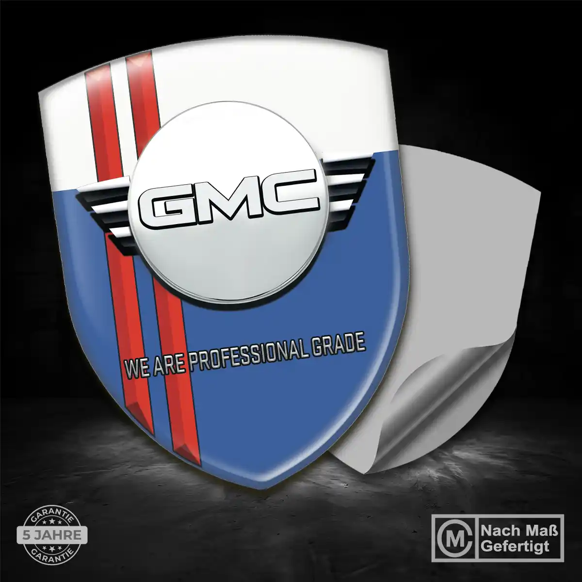 GMC Aufkleber Embleme Silikon Auto Premium-Edition