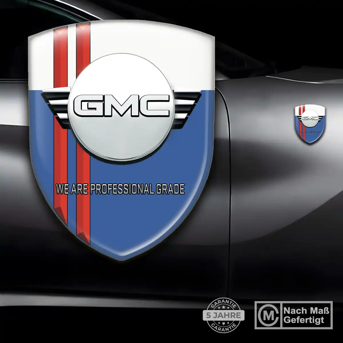 GMC Aufkleber Embleme Silikon Auto Premium-Edition
